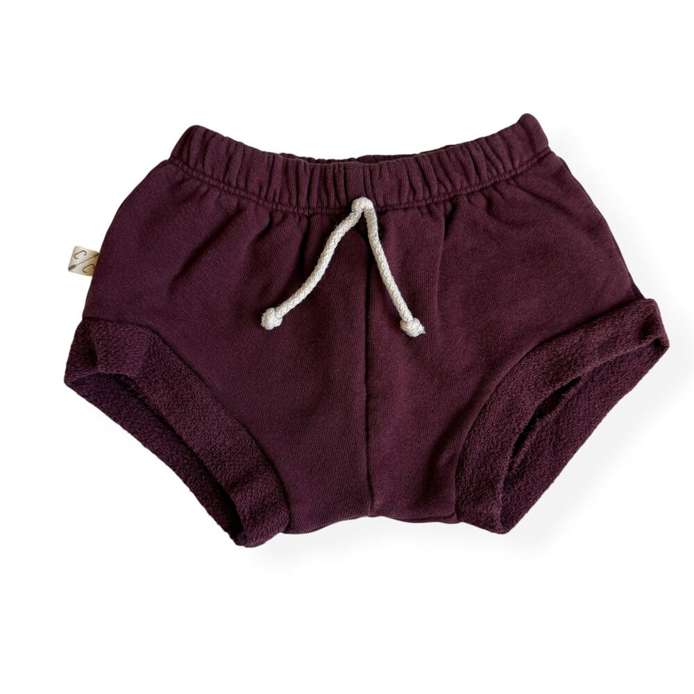 Childhoods Eggplant Shorties 100% Cotton Baby 2T